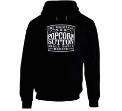 Popcorn Sutton Small Batch Moonshine Whiskey Label Logo Drinking Hoodie Popcorn Sutton Small Batch Moonshine Whiskey Label Logo Drinking Hoodie