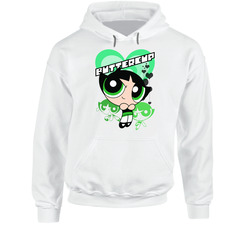 Powerpuff Girls Buttercup Retro Cartoon Tv Show Fan Hoodie Powerpuff Girls Buttercup Retro Cartoon Tv Show Fan Hoodie