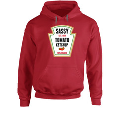 Sassy Tomato Ketchup Funny Group Halloween Costume Hoodie Sassy Tomato Ketchup Funny Group Halloween Costume Hoodie