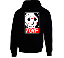 Tgif Jason Vorhees Horror Freddy Halloween Hoodie Tgif Jason Vorhees Horror Freddy Halloween Hoodie