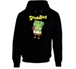 Sponge Bong Hemp Pants Marijuana Smoking Cartoon Parody Hoodie
