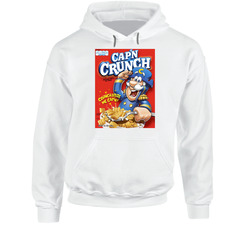 Cap'n Captain Crunch Box Greatest Cereal Of All Time Breakfast Fan Foodie Hoodie Cap'n Captain Crunch Box Greatest Cereal Of All Time Breakfast Fan Foodie Hoodie