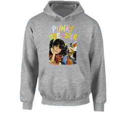 Punky Brewster 80s Tv Series Show Worn Look Vintage Unisex Hoodie Punky Brewster 80s Tv Series Show Worn Look Vintage Unisex Hoodie