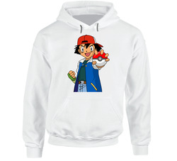 Ash Ketchum Pokemon Video Game Character Hoodie Ash Ketchum Pokemon Video Game Character Hoodie