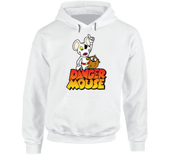 Danger Mouse 80s Retro Tv Show Fan Hoodie