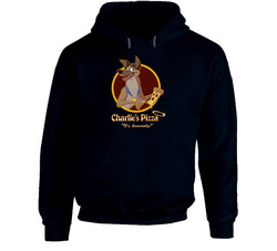 Charlies Pizza All Dogs Go To Heaven Cartoon Show Fan Hoodie Charlies Pizza All Dogs Go To Heaven Cartoon Show Fan Hoodie