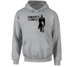Omar Little Comin Hustle Wire Hoodie Omar Little Comin Hustle Wire Hoodie