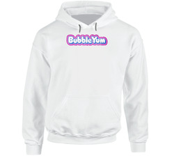 Grape Bubble Yum Gum Retro Candy Wrapper Logo Hoodie Grape Bubble Yum Gum Retro Candy Wrapper Logo Hoodie