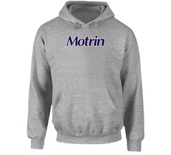 Motrin Best Over The Counter Medication Logo Hoodie