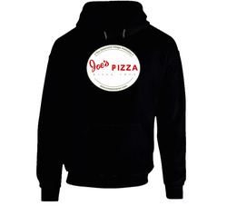 Joe's Pizza Pizza Restaurant Foodie Tour Brand Logo Fan Hoodie