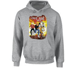 Jonny Quest 60s Tv Series Show Worn Look Vintage Unisex Hoodie