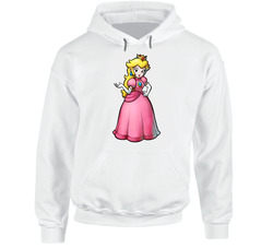 Princess Peach Super Mario Bros. Video Game Character Hoodie Princess Peach Super Mario Bros. Video Game Character Hoodie