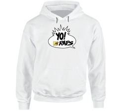 Yo Mtv Raps Retro 80s Tv Show Logo Fan Hoodie