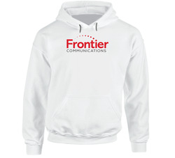 Frontier Communications Corporation Nasdaq Company Logo Employee Fan Hoodie