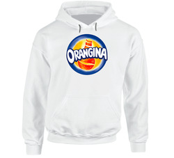 Orangina Orange Soda Pop Drink Logo Hoodie