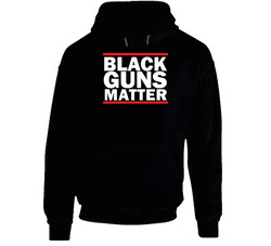 Black Guns Matter Political Hoodie