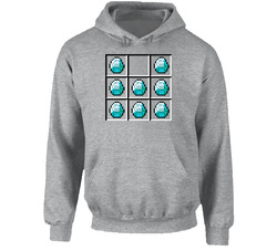 Minecraft Diamond Crafting Game Pc Hoodie Minecraft Diamond Crafting Game Pc Hoodie