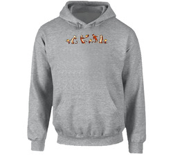 Calvin And Hobbes Dance Cartoon Hoodie Calvin And Hobbes Dance Cartoon Hoodie