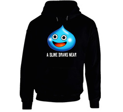 Dragon Quest Slime Game - Black Hoodie Dragon Quest Slime Game - Black Hoodie