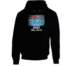 Fiji Rugby Rio 2016 Olympic Team Flag Hoodie