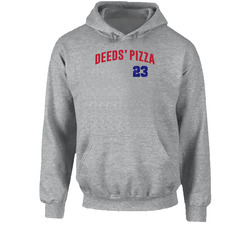 Mr Deeds Pizza Adam Sandler Pizzeria Movie Restaurant Comedy Fan Baseball Raglan Hoodie Mr Deeds Pizza Adam Sandler Pizzeria Movie Restaurant Comedy Fan Baseball Raglan Hoodie