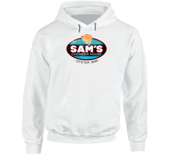 Sam's Chowder House California Seafood Restaurant Logo Worn Look Hoodie Sam's Chowder House California Seafood Restaurant Logo Worn Look Hoodie