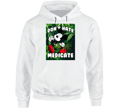 Don't Hate Medicate Mickey Mouse Stoner Weed Cannabis Jigsaw Puzzle Hoodie Don't Hate Medicate Mickey Mouse Stoner Weed Cannabis Jigsaw Puzzle Hoodie