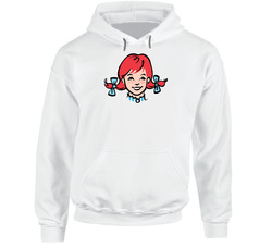 Wendys Fast Food Mascot Hoodie Wendys Fast Food Mascot Hoodie