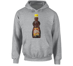 Mrs Butterworth's Original Syrup Bottle Foodie Worn Look Vintage Unisex Hoodie Mrs Butterworth's Original Syrup Bottle Foodie Worn Look Vintage Unisex Hoodie