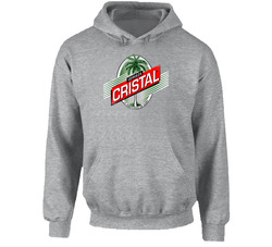 Cristal Cerveza Cuba Beer Can Label Logo Booze Party Drinking Hoodie Cristal Cerveza Cuba Beer Can Label Logo Booze Party Drinking Hoodie