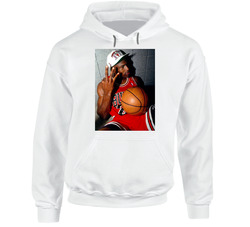 Michael Jordan 3 Fingers Chicago Basketball Hoodie Michael Jordan 3 Fingers Chicago Basketball Hoodie