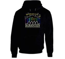 The Electric City Scranton Pennsylvania The Office Tv Show Fan Hoodie The Electric City Scranton Pennsylvania The Office Tv Show Fan Hoodie