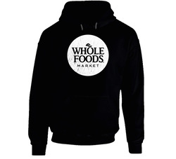 Whole Foods Market Grocery Store Logo Vintage Grunge Look Hoodie Whole Foods Market Grocery Store Logo Vintage Grunge Look Hoodie