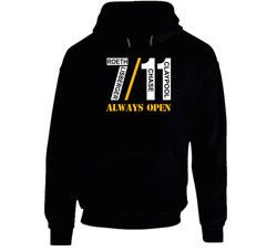 Ben Roethlisberger Chase Claypool 7 11 Always Open Pittsburgh Football Fan Parody Hoodie Ben Roethlisberger Chase Claypool 7 11 Always Open Pittsburgh Football Fan Parody Hoodie