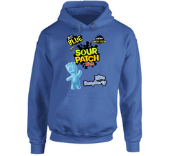 Sour Patch Kids Blue Raspberry Candy Sweets Foodie Fan Hoodie Sour Patch Kids Blue Raspberry Candy Sweets Foodie Fan Hoodie