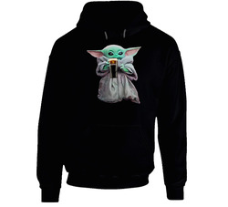 Baby Yoda The Child Mandalorian Guinness Beer Alcohol Drink Hoodie Baby Yoda The Child Mandalorian Guinness Beer Alcohol Drink Hoodie