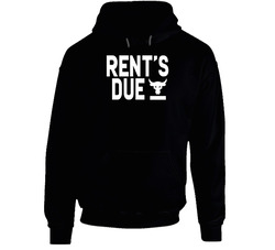 Rent's Due Training Workout Gym The Rock Fan Hoodie Rent's Due Training Workout Gym The Rock Fan Hoodie