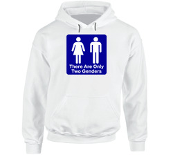 There Are Only Two Genders Washroom Hoodie There Are Only Two Genders Washroom Hoodie