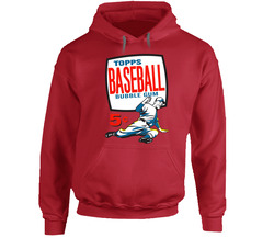 Topps Baseball Card Bubble Gum Hoodie Topps Baseball Card Bubble Gum Hoodie