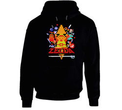 The Legend Of Zelda Video Game Hoodie The Legend Of Zelda Video Game Hoodie