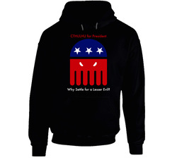 Cthulhu For President Parody Funny Lovecraft Hoodie Cthulhu For President Parody Funny Lovecraft Hoodie