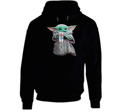 Baby Yoda The Child Mandalorian Coors Light Beer Alcohol Drink Hoodie Baby Yoda The Child Mandalorian Coors Light Beer Alcohol Drink Hoodie