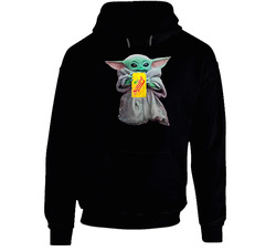 Baby Yoda The Child Mandalorian Squirt Soda Pop Drink Hoodie Baby Yoda The Child Mandalorian Squirt Soda Pop Drink Hoodie