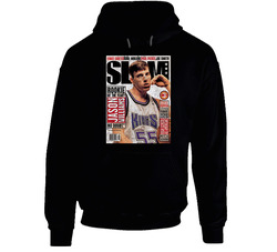 Jason Williams Slam Magazine Cover August 1999 Sacarmento Basketball Fan Hoodie Jason Williams Slam Magazine Cover August 1999 Sacarmento Basketball Fan Hoodie