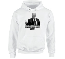 Hillary Clinton Cant Satisfy Her Husbad Donald Trump Tweet Funny Hoodie