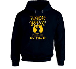 Physical Therapy Assistant By Day Ninja By Night Funny Hoodie