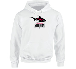 Jacksonville Sharks Arena Football League Team Sports Fan Logo Hoodie