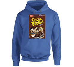 Cocoa Pebbles Box Greatest Cereal Of All Time Breakfast Fan Foodie Hoodie Cocoa Pebbles Box Greatest Cereal Of All Time Breakfast Fan Foodie Hoodie