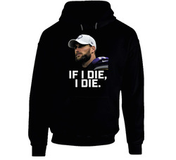 If I Die I Die Kirk Cousins Minnesota Football Quarterback Hoodie
