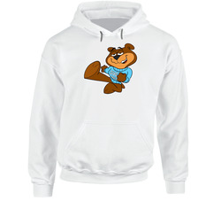 Sugar Bear Crisp Cereal Brand Mascot Foodie Hoodie Sugar Bear Crisp Cereal Brand Mascot Foodie Hoodie